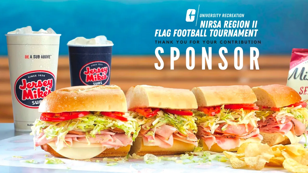 Jersey Mikes is one of our tournament sponsors.